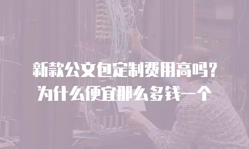 新款公文包定制费用高吗？为什么便宜那么多钱一个