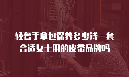 轻奢手拿包保养多少钱一套合适女士用的皮带品牌吗