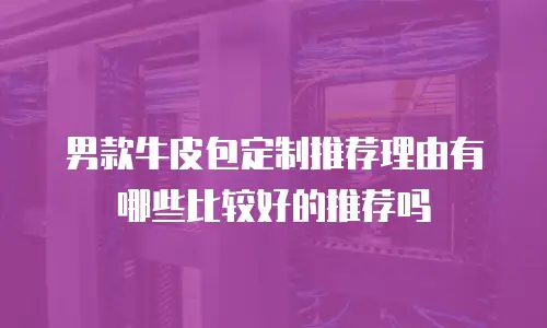 男款牛皮包定制推荐理由有哪些比较好的推荐吗