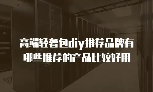 高端轻奢包diy推荐品牌有哪些推荐的产品比较好用