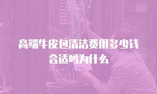 高端牛皮包清洁费用多少钱合适吗为什么