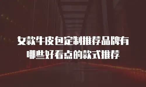 女款牛皮包定制推荐品牌有哪些好看点的款式推荐