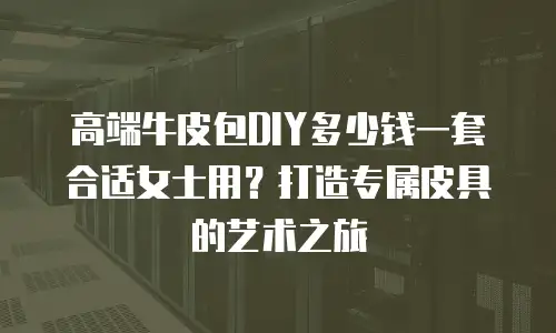 高端牛皮包DIY多少钱一套合适女士用？打造专属皮具的艺术之旅