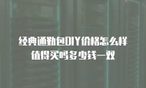 经典通勤包DIY价格怎么样值得买吗多少钱一双