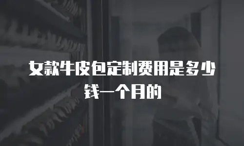 女款牛皮包定制费用是多少钱一个月的