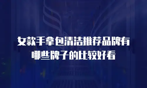 女款手拿包清洁推荐品牌有哪些牌子的比较好看