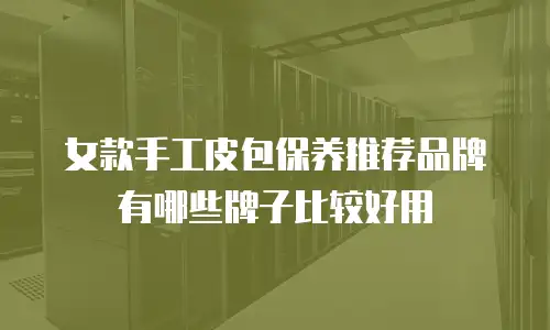 女款手工皮包保养推荐品牌有哪些牌子比较好用