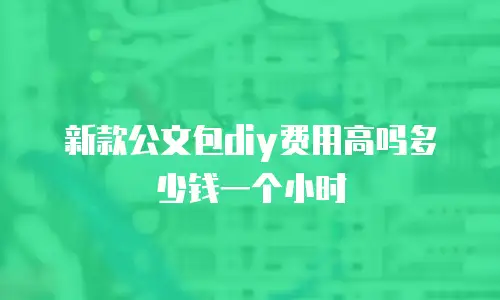 新款公文包diy费用高吗多少钱一个小时