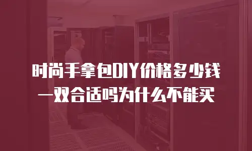 时尚手拿包DIY价格多少钱一双合适吗为什么不能买