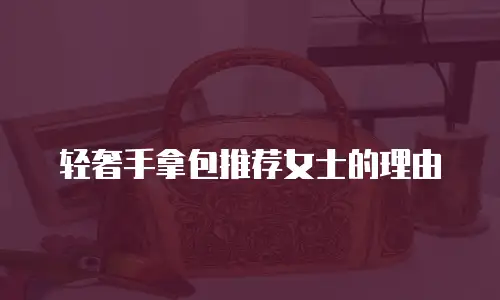 轻奢手拿包推荐女士的理由
