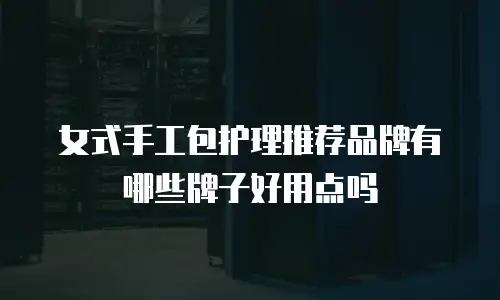 女式手工包护理推荐品牌有哪些牌子好用点吗