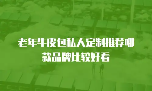 老年牛皮包私人定制推荐哪款品牌比较好看