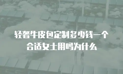轻奢牛皮包定制多少钱一个合适女士用吗为什么