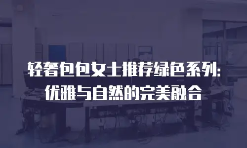 轻奢包包女士推荐绿色系列：优雅与自然的完美融合