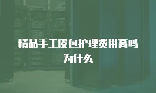 精品手工皮包护理费用高吗为什么