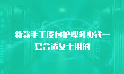 新款手工皮包护理多少钱一套合适女士用的
