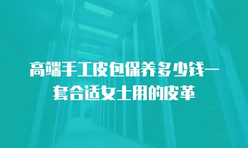 高端手工皮包保养多少钱一套合适女士用的皮革