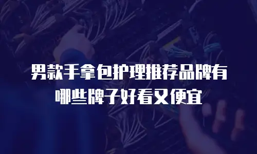 男款手拿包护理推荐品牌有哪些牌子好看又便宜