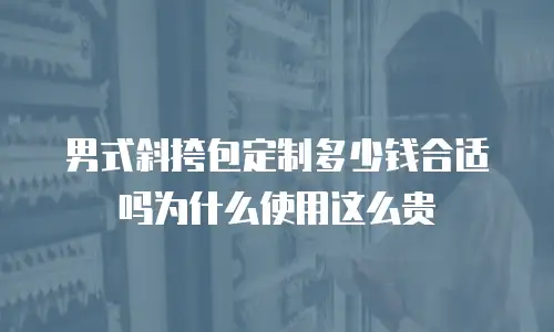 男式斜挎包定制多少钱合适吗为什么使用这么贵