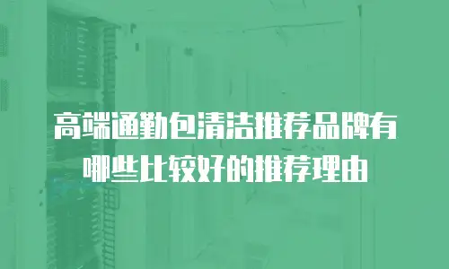 高端通勤包清洁推荐品牌有哪些比较好的推荐理由