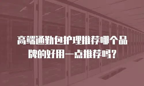 高端通勤包护理推荐哪个品牌的好用一点推荐吗？