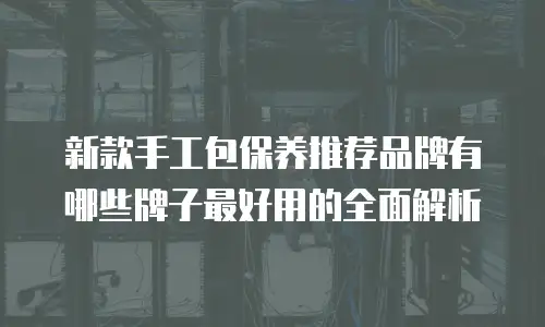新款手工包保养推荐品牌有哪些牌子最好用的全面解析