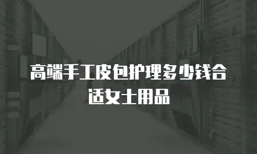 高端手工皮包护理多少钱合适女士用品