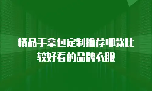 精品手拿包定制推荐哪款比较好看的品牌衣服