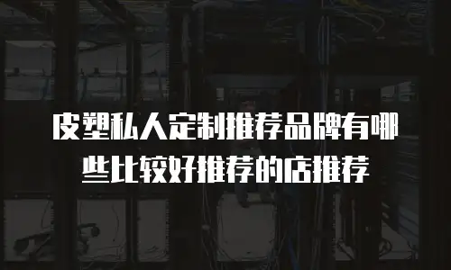 皮塑私人定制推荐品牌有哪些比较好推荐的店推荐