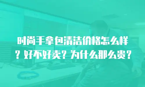 时尚手拿包清洁价格怎么样？好不好卖？为什么那么贵？