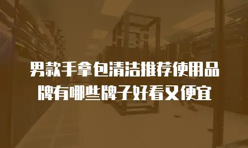 男款手拿包清洁推荐使用品牌有哪些牌子好看又便宜