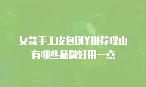 女款手工皮包DIY推荐理由有哪些品牌好用一点