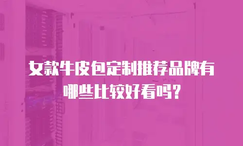 女款牛皮包定制推荐品牌有哪些比较好看吗？