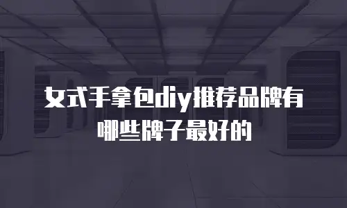 女式手拿包diy推荐品牌有哪些牌子最好的