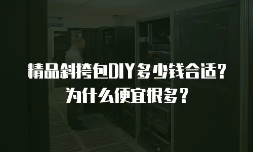 精品斜挎包DIY多少钱合适？为什么便宜很多？