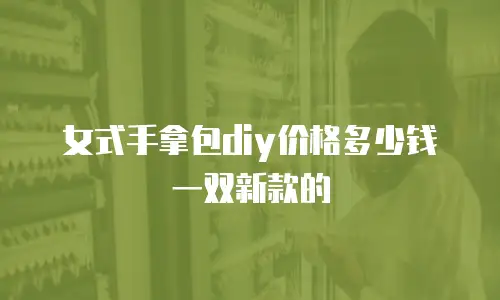 女式手拿包diy价格多少钱一双新款的
