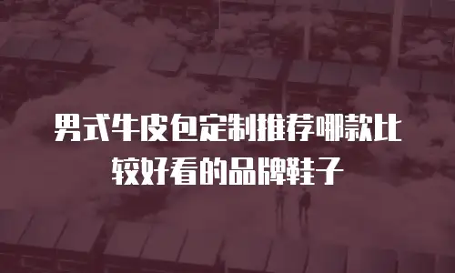 男式牛皮包定制推荐哪款比较好看的品牌鞋子