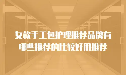 女款手工包护理推荐品牌有哪些推荐的比较好用推荐