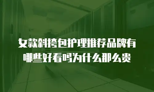 女款斜挎包护理推荐品牌有哪些好看吗为什么那么贵