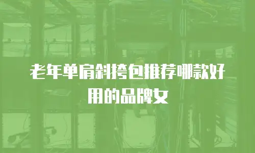 老年单肩斜挎包推荐哪款好用的品牌女