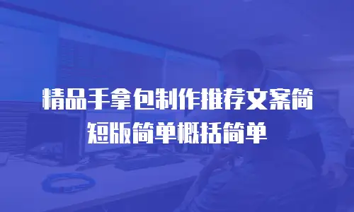 精品手拿包制作推荐文案简短版简单概括简单