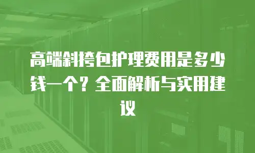 高端斜挎包护理费用是多少钱一个？全面解析与实用建议