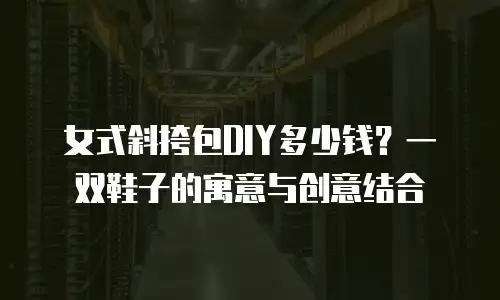 女式斜挎包DIY多少钱？一双鞋子的寓意与创意结合
