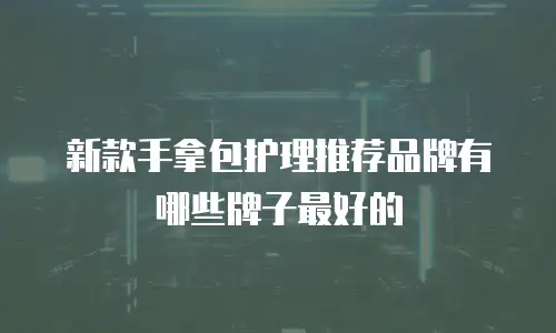 新款手拿包护理推荐品牌有哪些牌子最好的