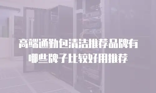高端通勤包清洁推荐品牌有哪些牌子比较好用推荐
