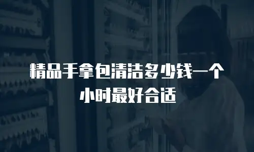 精品手拿包清洁多少钱一个小时最好合适