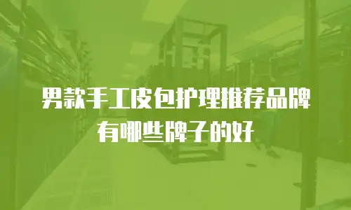 男款手工皮包护理推荐品牌有哪些牌子的好