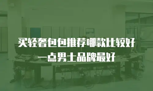 买轻奢包包推荐哪款比较好一点男士品牌最好