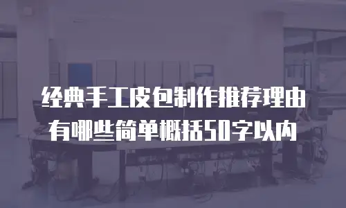 经典手工皮包制作推荐理由有哪些简单概括50字以内
