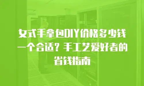 女式手拿包DIY价格多少钱一个合适？手工艺爱好者的省钱指南